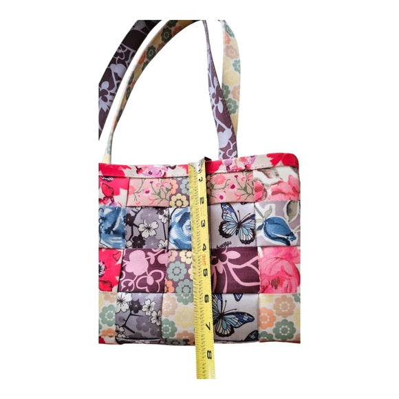 Rare HARVEYS Seatbelt Patchwork Boxy Satchel - Picture 7 of 16